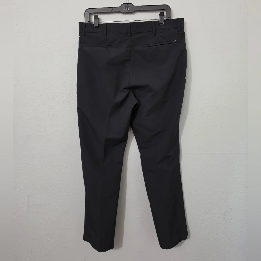 Banana‎ Republic Pants 34 X 30 Mens Black Slim Fit Tech Fabric
